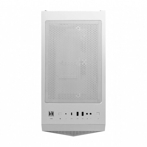 Gabinete Gamer MSI MPG GUNGNIR 110R WHITE 4 FAN ARGB Controladora ATX Cristal Templado USB C 