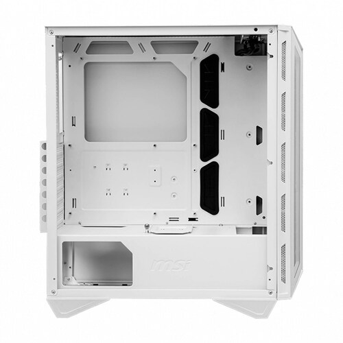 Gabinete Gamer MSI MPG GUNGNIR 110R WHITE 4 FAN ARGB Controladora ATX Cristal Templado USB C 