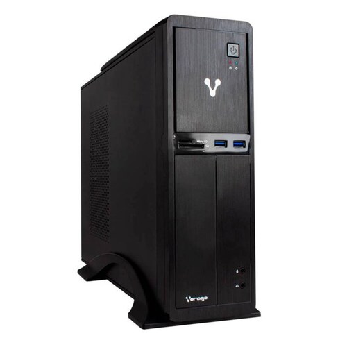 PC Gamer VORAGO SLIMBAY 4 Core I3 9100 8GB 240GB SSD Teclado Mouse 9100-NOS-3 