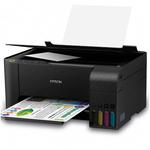 Impresora Multifuncional Epson L3210 Tintas Cargadas (Reacondicionado) 