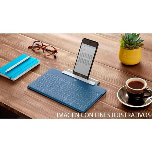 Teclado Bluetooth LOGITECH Keys-to-Go Inalambrico Azul 920-008920 
