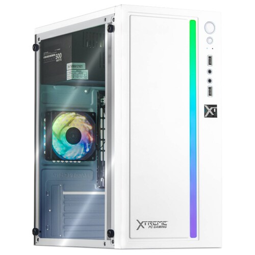 Xtreme PC AMD Radeon R2 Dual Core E1 8GB SSD 240GB WIFI RGB White 