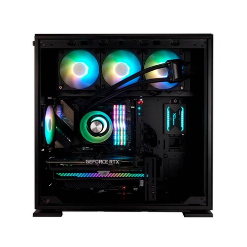 Gabinete IN WIN 315 1 Fan USB Tipo C Cristal Templado Soporte GPU 