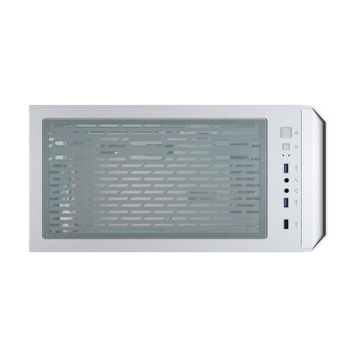 Gabinete Gamer COUGAR MG140 Air RGB controladora Cristal templado Mini ITX 3 FAN Blanco 385JM80.0002 