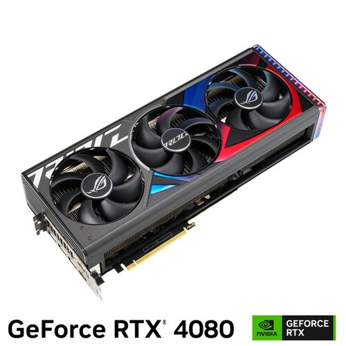 Tarjeta de Video ASUS ROG Strix GeForce RTX 4080 OC 16GB GDDR6X ROG-STRIX-RTX4080-O16G-GAMING 