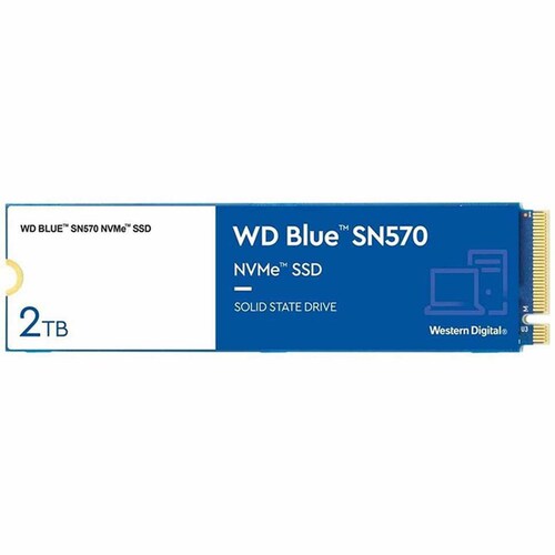 Unidad de Estado Solido SSD M.2 WESTERN DIGITAL SN570 2TB WDS200T3B0C 