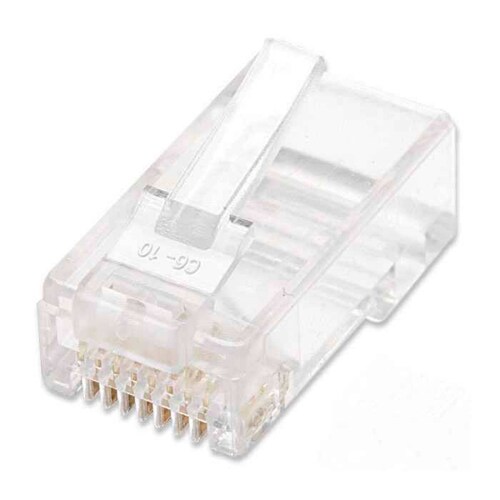 Conector INTELLINET RJ45 CAT 6 Bote con 100 Piezas 502344 
