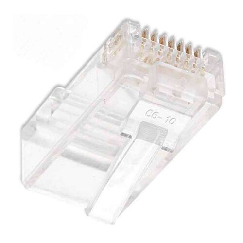 Conector PLUG RJ45 CAT6 INTELLINET PIEZA 502344