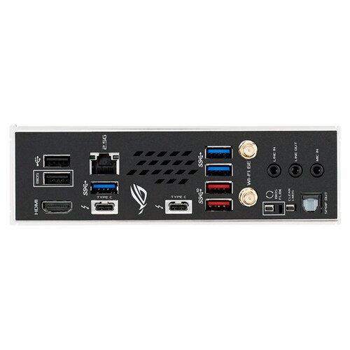Tarjeta Madre ASUS ROG STRIX Z690-I GAMING WIFI LGA 1700 2x DDR5 2x M.2 PCIe 4.0 USB-C WIFI 6E BT 5.2 Mini ITX 
