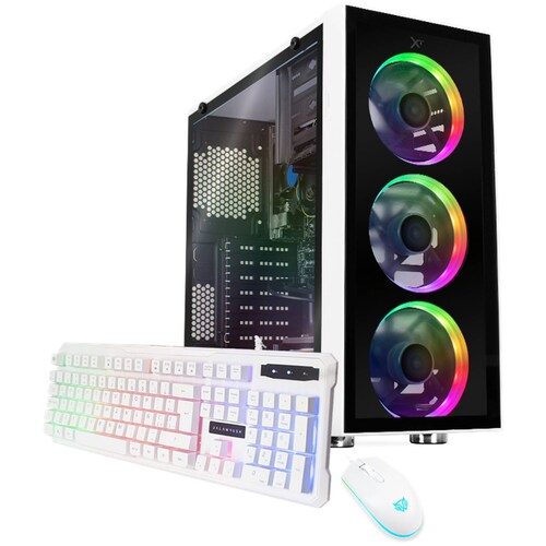 Xtreme PC Gamer Intel Core I7 10700 16GB SSD 240GB 3TB RGB WIFI White 