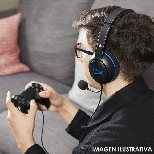 Diadema Gamer HYPERX Cloud Chat PS4 Alambrico 3.5mm Reacondicionado 