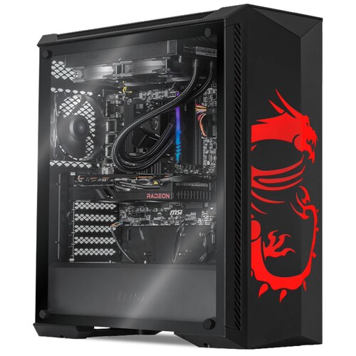 Xtreme PC Gaming MSI AMD Radeon RX 6700 Ryzen 7 16GB SSD 500GB 3TB WIFI Sistema Liquido 