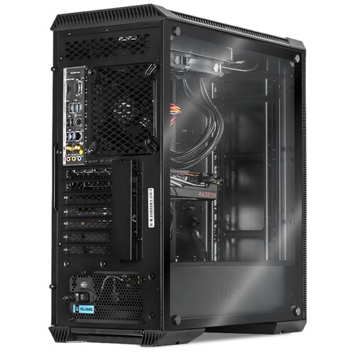Xtreme PC Gaming MSI AMD Radeon RX 6700 Ryzen 7 16GB SSD 500GB 3TB WIFI Sistema Liquido 