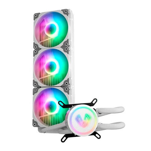 Enfriamiento Liquido VETROO V360 ARGB Intel LGA 1700 AMD AM5 360mm VT-AIO-V360-WT 