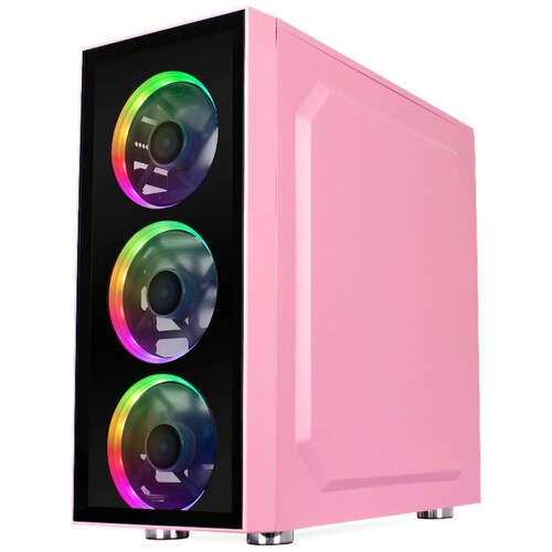 Xtreme PC Gamer Intel Core I7 16GB SSD 240GB 3TB RGB WIFI Pink 