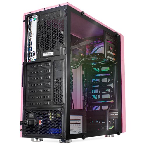 Xtreme PC Gamer Intel Core I7 16GB SSD 240GB 3TB RGB WIFI Pink 