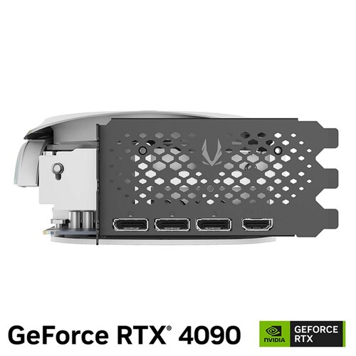 Tarjeta de Video ZOTAC GAMING GeForce RTX 4090 AMP Extreme AIRO White Edicion 24GB GDDR6X ZT-D40900K 