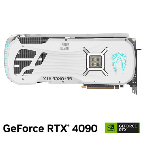 Tarjeta de Video ZOTAC GAMING GeForce RTX 4090 AMP Extreme AIRO White Edicion 24GB GDDR6X ZT-D40900K 
