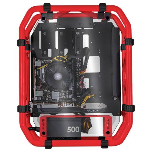 Xtreme PC Gaming AMD Radeon RX 6600 Ryzen 5 5500 16GB SSD 1TB WIFI Red 