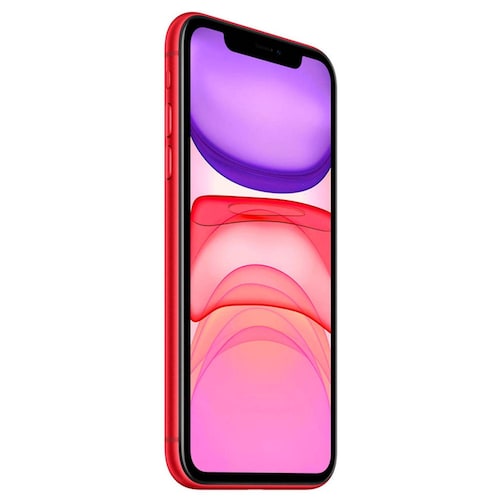 Celular APPLE iPhone 11 64GB 6.1 Liquid Retina HD Camara 12MP Rojo Reacondicionado 