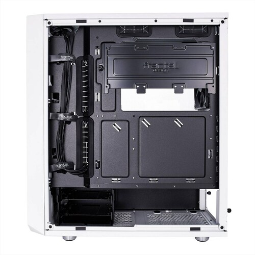 Gabinete FRACTAL DESIGN Meshify Cristal Templado, Blanco, ATX 