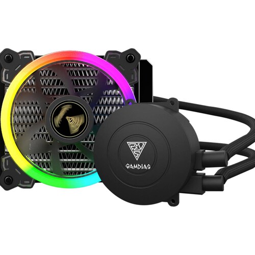 Enfriamiento Liquido GAMDIAS CHIONE E1A 120 1500RPM 120mm RGB 
