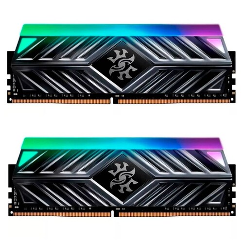 Memoria RAM DDR4 32GB 3200MHz XPG SPECTRIX D41 2x16GB RGB Negro AX4U320016G16A-DT41 