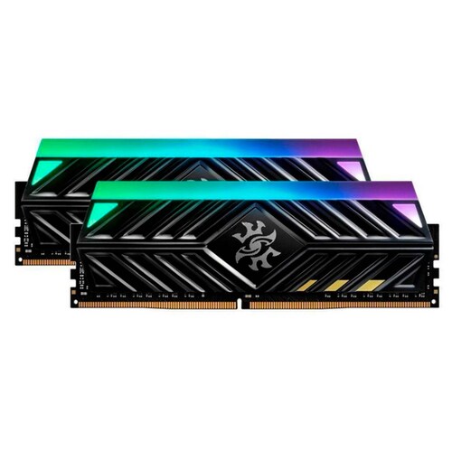 Memoria RAM DDR4 32GB 3200MHz XPG SPECTRIX D41 2x16GB RGB Negro AX4U320016G16A-DT41 