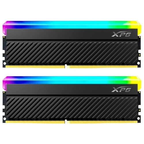Memoria RAM DDR4 64GB 3600MHz XPG SPECTRIX D45G RGB 2x32GB Negro AX4U360032G18I-DCBKD45G 