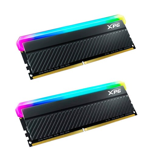 Memoria RAM DDR4 64GB 3600MHz XPG SPECTRIX D45G RGB 2x32GB Negro AX4U360032G18I-DCBKD45G 