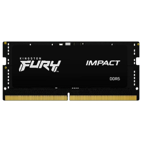 Memoria RAM DDR5 16GB 4800MT/s KINGSTON FURY IMPACT 1x16GB Laptop Negro KF548S38IB-16 
