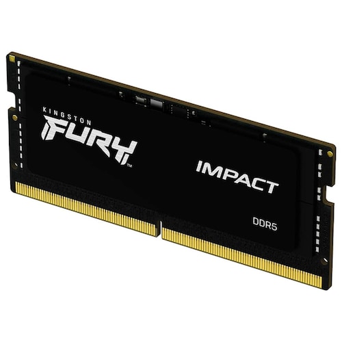 Memoria RAM DDR5 16GB 4800MT/s KINGSTON FURY IMPACT 1x16GB Laptop Negro KF548S38IB-16 