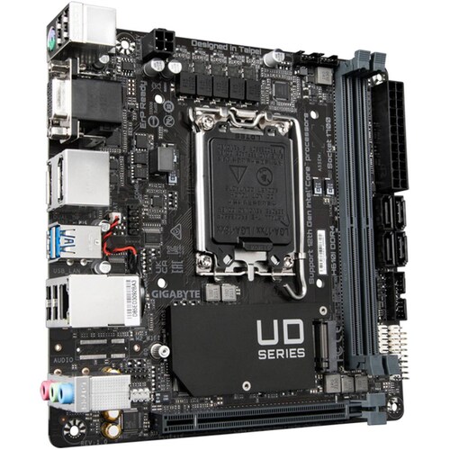 Tarjeta Madre GIGABYTE H610I Intel 1700 DDR4 Mini-ITX PCIe 4.0 