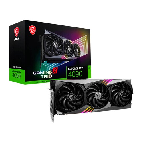 Tarjeta de Video MSI GeForce RTX 4090 GAMING X TRIO 24GB GDDR6X 