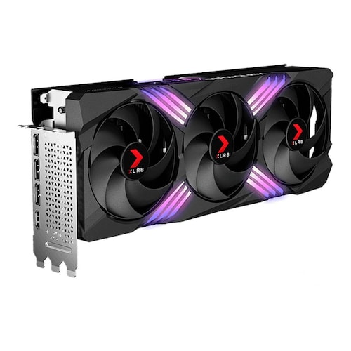 Tarjeta de Video PNY GeForce RTX 4070 Ti Gaming VERTO 12GB GDDR6X Triple Fan VCG4070T12TFXXPB1-O 