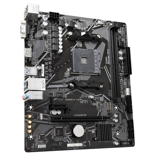 Tarjeta Madre GIGABYTE A520M K V2 AMD AM4 DDR4 Micro-ATX 