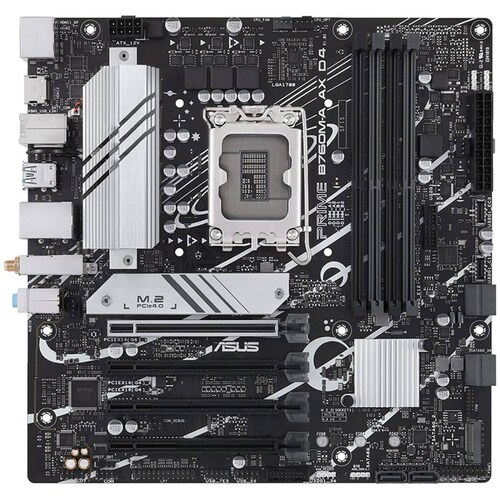 Tarjeta Madre ASUS PRIME B760M-A AX D4 Intel 1700 DDR4 Micro ATX 