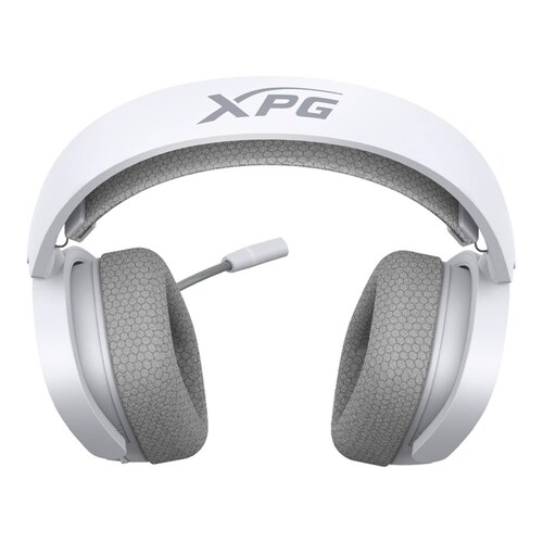 Audifonos Diadema Gamer XPG PRECOG S Microfono 3.5mm Blanco PRECOG S-WHCWW 
