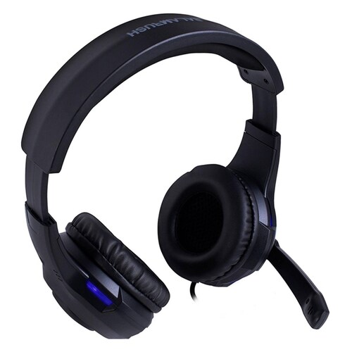 Audifonos Diadema Gamer BALAM RUSH SONOROUS HS330 Microfono Ajustable Jack 3.5 Negro BR-930697 