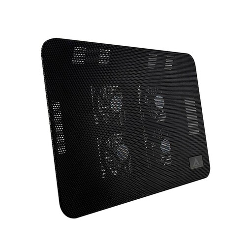 Base Enfriadora ACTECK ICTUS BE450 para laptop 17" Led 4 Fan Negro AC-916561 