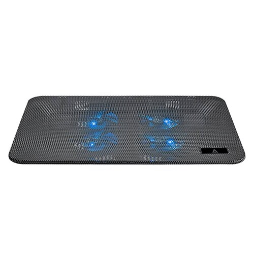 Base Enfriadora ACTECK ICTUS BE450 para laptop 17" Led 4 Fan Negro AC-916561 