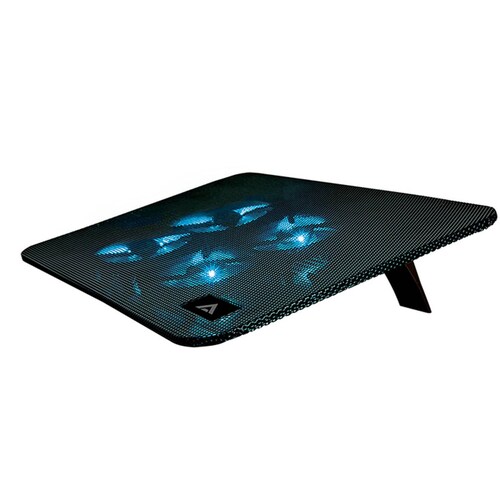 Base Enfriadora ACTECK ICTUS BE450 para laptop 17" Led 4 Fan Negro AC-916561 
