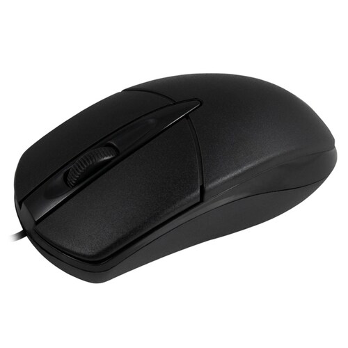 Mouse ACTECK OPTIMIZE MA210 1200dpi 2 Botones Alambrico USB Negro AC-928830 