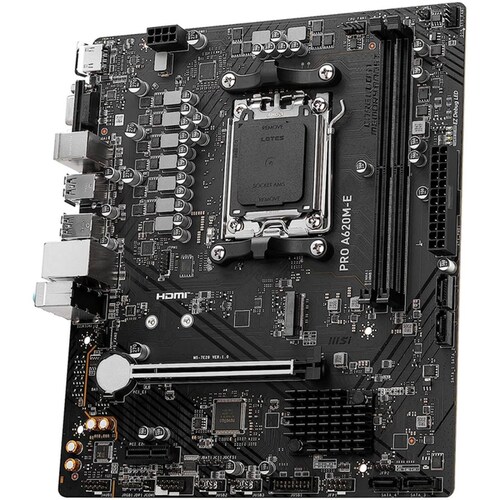 Tarjeta Madre MSI PRO A620M-E AMD AM5 DDR5 Micro ATX 
