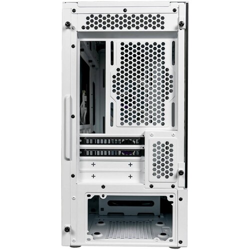 Gabinete Gamer COOLER MASTER MasterBox TD300 Mesh Micro ATX 2 Fan Cristal Templado ARGB Blanco 