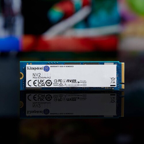 Unidad de Estado Solido SSD M.2 4TB KINGSTON NV2 NVMe PCIe 4.0 3500/2800 MB/s SNV2S/4000G 