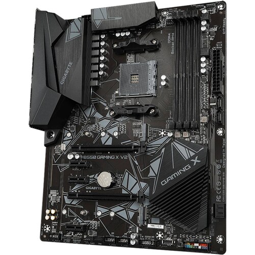 Tarjeta Madre GIGABYTE B550 GAMING X V2 AMD AM4 DDR4 USB C PCIe 4.0 ATX 