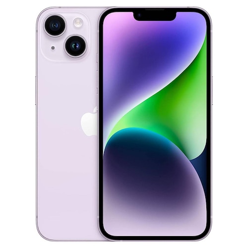 iPhone 14 APPLE 256GB 6.1" OLED 12MP Dual SIM iOS 16 Morado MPW83LL/A 