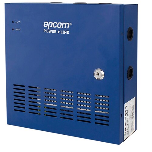 Fuente de Poder EPCOM para Camaras 4K 16 Canales 20 Amper XP-16DC-20-4KV 