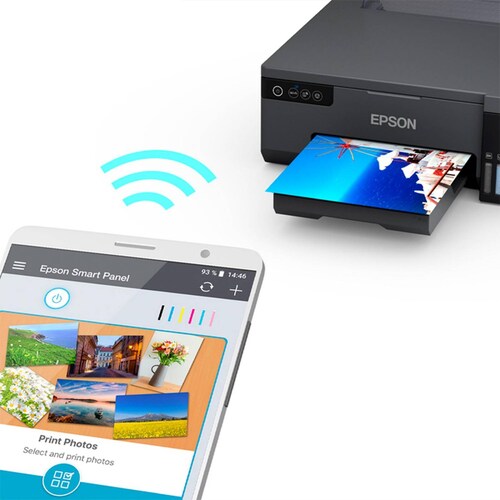 Impresora EPSON L8050 EcoTank Tinta Continua Fotografica PVC Inalambrica C11CK37301 
